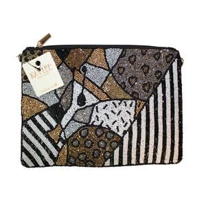 KAY LEE Multi Color Martini Beaded Crossbody Bag #KB5